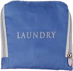 10. Miamica Foldable Travel Laundry Bag   